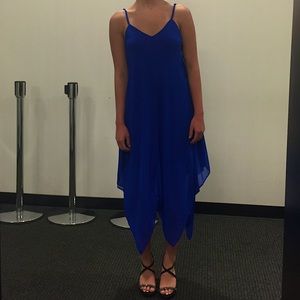 🪺 Blue drapey dress 🦕